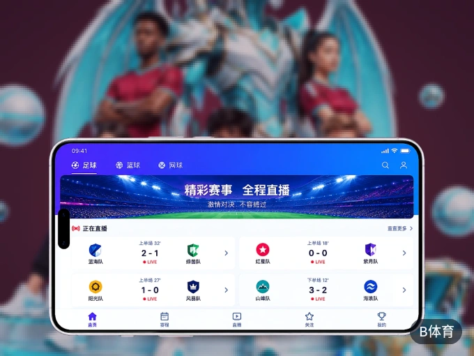 B体育客户端，更省流量的掌上体育直播